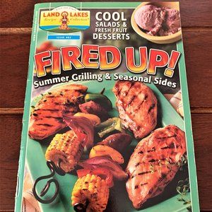 Vintage Land O Lakes 'Fired Up!' Cooking Magazine - Issue 62, 2000